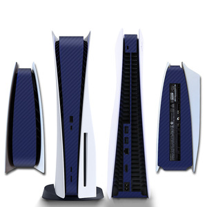 สติกเกอร์ลายคาร์บอนไฟเบอร์สำหรับ <span class=keywords><strong>PlayStation</strong></span> <span class=keywords><strong>5</strong></span> สติกเกอร์กันน้ำสำหรับตกแต่งด้านข้างเครื่อง PS5 สติกเกอร์สำหรับรุ่นมีช่องใส่แผ่นดิสก์ - Product Image 5
