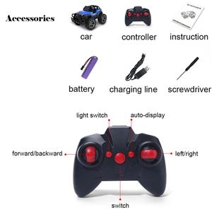 Voitures de course télécommandées SJY-618-01, échelle 1:16, 2,4 GHz, éclairage LED, camions RC tout-terrain avec boîte de rangement, SUV tout-terrain - Product Image 3