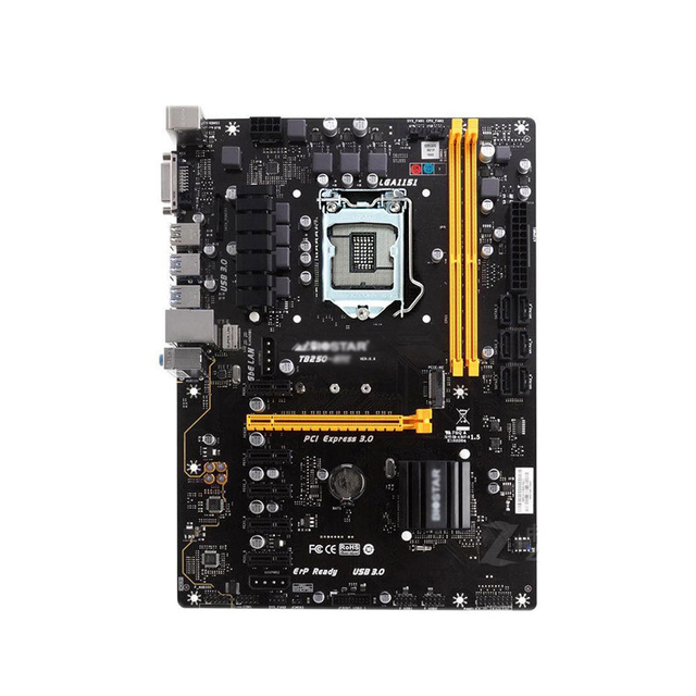 Computer ATX Motherboard TB250 6 GPU LGA 1151 DDR4 Motherboard
