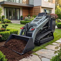 Mini-chargeuse compacte diesel Kubota 25 CV à haute efficacité pour usage en jardinage avec godet et trancheuse – Vente directe fournisseur chinois