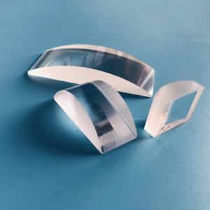 ZF3-lente de vidrio convexo para sistema de espectroscopia, lente cilíndrica cuadrada, óptica plana, N-SF1, SF1 - Product Image 1