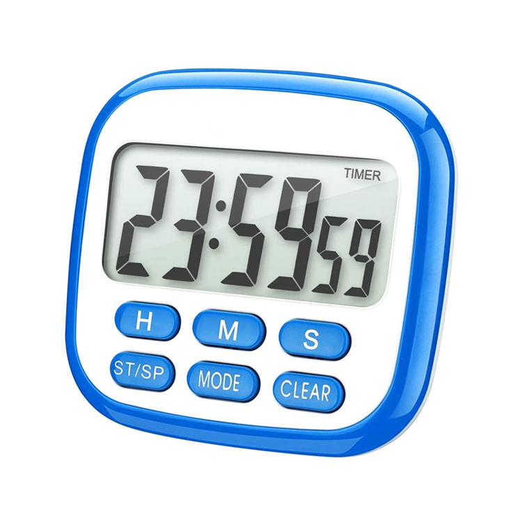 Цифровой громкий кухонный таймер с обратным отсчётом и сенсорной подсветкой