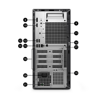 (DELL) Pro Tower QCT1250 14100 CPU Ordenador de Escritorio para Oficina y Uso Comercial