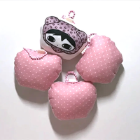 Porte-clés personnalisés en peluche douce, mini-jouets, 6cm, 8cm, 10cm, coussin en coton, figurine de star Kpop, porte-clés en peluche