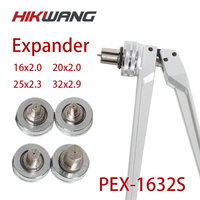 Outil coulissant à pressage axial hydraulique manuel PEX-1632S et kit d'extension pour PEX et ensemble d'outils de plomberie de tuyaux multicouches