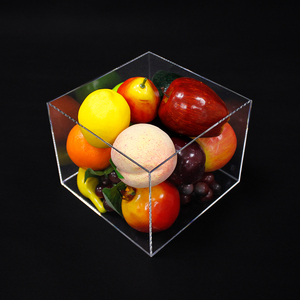 Hộp Đựng Acrylic Không Nắp Trong Suốt Tùy Chỉnh Bộ Hộp Trưng Bày Hình Vuông Rõ Ràng Gồm 3 Hộp - Product Image 4