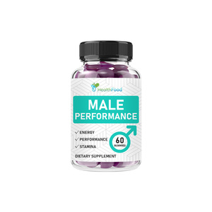 Factory Direct Male Performance Gummies with Total Carbohydrate Support Healthy Muscle Tasty Support Male Wellness Gummies - Product Image 1