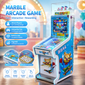 Borne d'arcade <span class=keywords><strong>de</strong></span> flipper pour enfants à monnayeur, machine <span class=keywords><strong>de</strong></span> rédemption <span class=keywords><strong>de</strong></span> billes commerciale avec vitrine <span class=keywords><strong>de</strong></span> prix LCD - Product Image 5