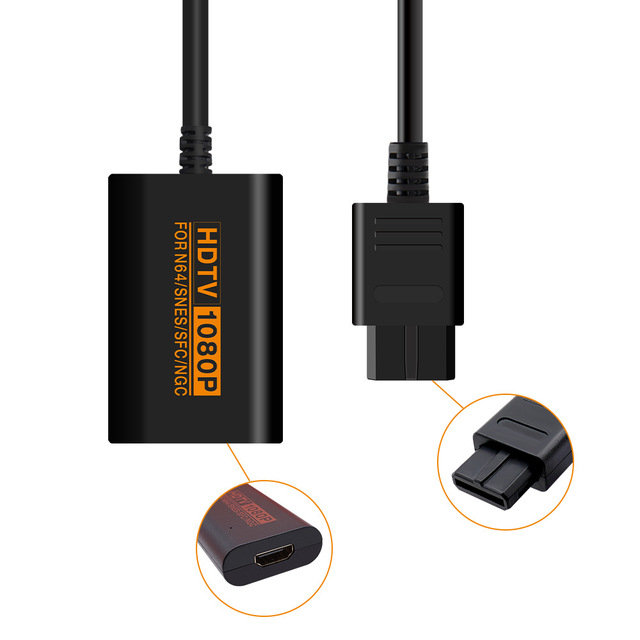 Best Quality Full Digital High Definition 1080p HDMI Converter for N64 SNES SFC NGC