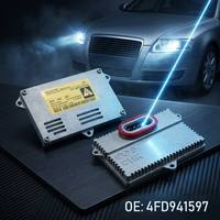 4FD941597 Lampu Xenon 12V Modul Ballast Lampu Depan Mobil untuk Audi A6/Q7 untuk X5 untuk Freelander 2-Baru Paduan Aluminium 35W