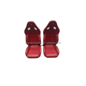 Asientos de Coche de Fibra de Carbono Ligeros con Rieles, Asientos de Cuero Rojo Totalmente Automáticos, Aptos para 599 GTB - Product Image 3