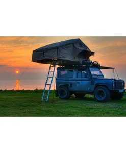 공장 공급 소프트 쉘 4x4 트럭 캠핑 자동차 지붕 탑 텐트 별관