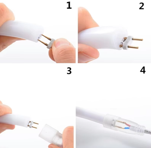 DC24V silicona pura 360 grados D25mm RGB tubo de neón Flexible luz alta brillante Barra de luz redonda decorativa sala de estar - Product Image 6