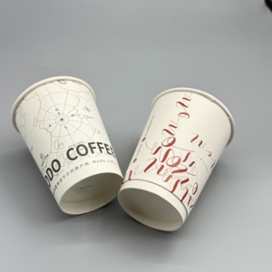 Gobelets à café en papier à double paroi, conformes aux normes alimentaires, vente en gros, impression personnalisée pour boissons chaudes, restaurants, plats à emporter - Product Image 3