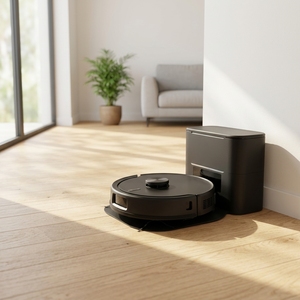 <span class=keywords><strong>Aspirateur</strong></span> robot à forte aspiration 20000Pa avec station d'auto-vidage <span class=keywords><strong>et</strong></span> navigation LDS SLAM - Product Image 4