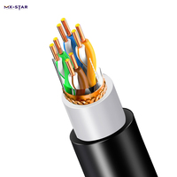 Cables de red para exteriores personalizados de fábrica CAT5e 26awg cable Ethernet de cobre CAT5 para exteriores SFTP CAT5e 305m