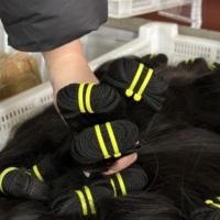 Fournisseur en gros de mèches de cheveux humains Remy, qualité 12A, cheveux raides, 100g, marque Yamei, trame machine, toutes couleurs