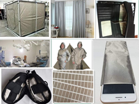 Tissu de blocage de Signal de qualité militaire en tissu Faraday antistatique et RFID/Bluetooth/WiFi/GPS/5G de protection pour la maison et la voiture