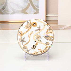 JW025 Boîte à bougies personnalisée <span class=keywords><strong>de</strong></span> luxe 6.1 pouces mallette décorative ronde mallette <span class=keywords><strong>de</strong></span> rangement pour bijoux en céramique - Product Image 3