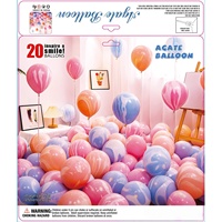 Décorations de fête d'anniversaire, ensembles de ballons de 10 pouces, vente en gros, décorations pour petit ami, petite amie, ballons en latex