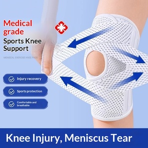 Genouillère de protection complète respirante et légère pour hommes, soutien articulaire, manchon chauffant – Fabricant d'origine - Product Image 3