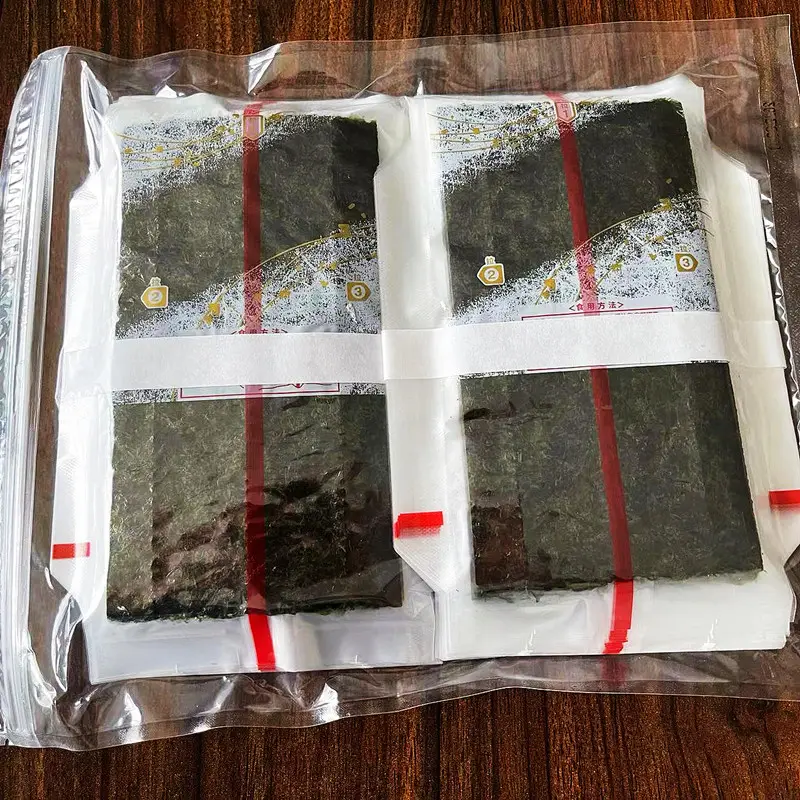 ready to ship to Asia or USA with low MOW manufacturer's price onigiri nori seaweed wrapper for sale