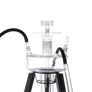 <span class=keywords><strong>Chicha</strong></span> Jellyfish au design champignon transparent avec support métallique, éclairage LED et technique de miroir en verre - Product Image 4