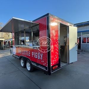 Camion de restauration rapide de qualité supérieure 2025, camion de crème glacée, camion de nourriture mobile à vendre, entièrement équipé avec des toilettes - Product Image 4