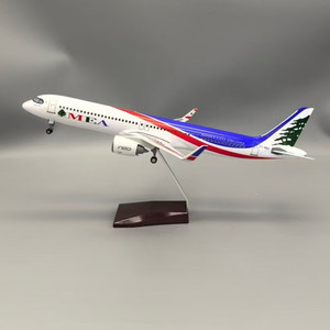ชุดของขวัญใหม่วัสดุเรซินขนาด1:100 44.5ซม. เครื่องบินแอร์บัส <span class=keywords><strong>A321</strong></span>เครื่องบินจำลอง - Product Image 2