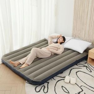 Colchón Inflable Doble de 200x150x42cm, Resistente a la Humedad, para Camping, Uso en Interiores y Exteriores - Product Image 1