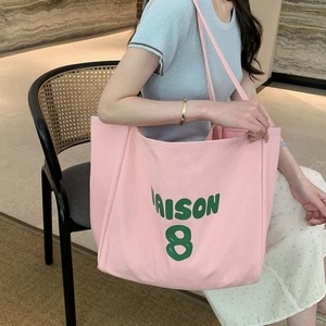 <b>Canvas</b> Cotton Tote Bag Large Capacity Zipper Closure Water Resistant Grocery <b>Shopper</b> Bulk - Product Image 6