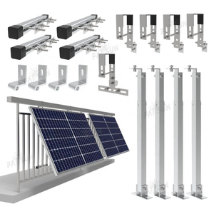 Kit solaire de balcon FarSun à angle réglable, système solaire pour balustrade de balcon - Product Image 3