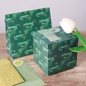 Rollo de papel de regalo personalizado de lujo de 43*300cm, 80g, para cumpleaños, venta al por mayor - Product Image 2