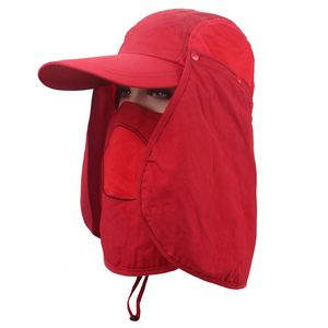 Casquette de baseball en polyester pour sports de plein air, chapeau pare-soleil personnalisé pour la randonnée, le safari, la chasse, la pêche, casquette 5 panneaux 100% polyester uni - Product Image 6