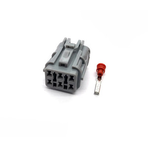 Connecteur de câblage ECU étanche à 6 broches MG640337 7222 748440 mâle et femelle PBT gris IP20 - Product Image 3