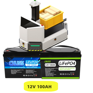 Batería Chliss personalizada de 12 voltios LiFePO4 12 V 24V 100Ah 200Ah 300ah 400Ah batería de iones de litio para <span class=keywords><strong>AGV</strong></span> RV solar Marine - Product Image 1