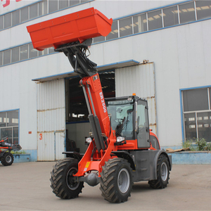Chargeuse télescopique compacte ER2500F de 2,5 tonnes, chargeuse sur pneus articulée avec godet pour l'agriculture et la construction - Product Image 3