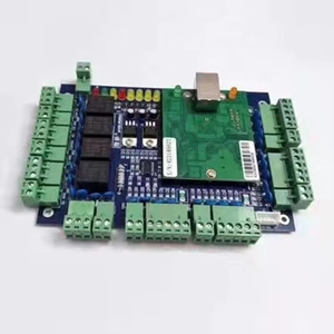 Panel de puerta Wiegand de PVC de doble puerta con software TCP/IP gratuito Placa de control de acceso Productos de control de acceso de red - Product Image 1