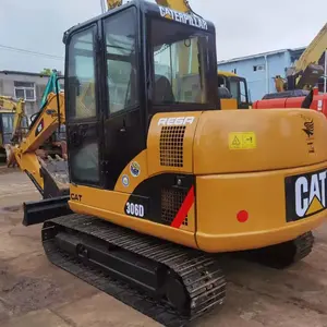 Cat 306d Excavadora Usada Excavatrice 6 Ton usato Mini escavatore cingolato di seconda mano 306 307 308 escavatori prezzo di vendita