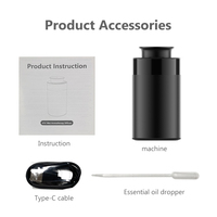 Difusor de Aceites Esenciales Portátil DANQ, Mini Difusor de Aroma USB para Coche, Hogar, Hotel, Oficina, Fabricante de Marca Privada