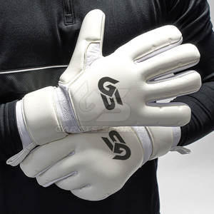 Gants de gardien de but en cuir personnalisables de haute qualité avec logo GARCIS SPORTS marque plein doigt coupe-vent hommes - Product Image 3