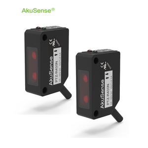 Par de Barreras de Seguridad AkuSense PTZ-R400N, Cobertura de 400 mm, 0.1-20 m, NPN, Modo IR de 860 nm, IP65, -25~+55°C, Entrada para AGV/Cinta Transportadora - Product Image 1
