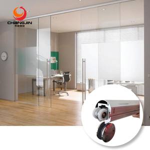 Rail de porte de placard coulissant de remplacement, raccord de porte coulissante avec piste de course en aluminium - Product Image 3