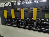 Máquina Eléctrica Automática ShineKing de Alta Eficiencia para Cortar y Ranurar Cartón Corrugado con Cuchilla Delgada - Equipo de Embalaje PLC 380V Fácil de Usar