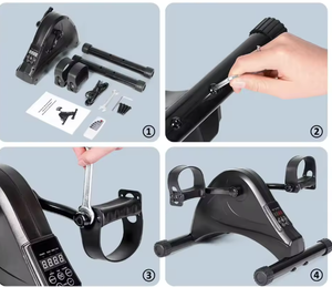 <span class=keywords><strong>Vélo</strong></span> <span class=keywords><strong>elliptique</strong></span> électrique, mini-pédalier d'exercice portable pour usage domestique, <span class=keywords><strong>vélo</strong></span> d'exercice en plastique pour la rééducation des bras <span class=keywords><strong>et</strong></span> des jambes des seniors - Product Image 3