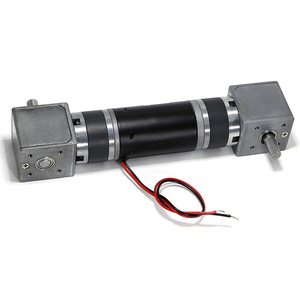 Motor de CC con engranaje planetario de ángulo recto y doble eje de salida Meigaolian 36GM 36YZ, caja de engranajes autoblocante de alto par - Product Image 2