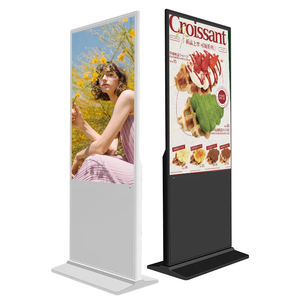 Affichages numériques 49/55 pouces, panneau publicitaire autoportant, écran LCD pour menu, affichage vidéo intérieur avec CE/FCC - Product Image 3