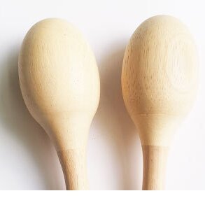 Maracas de madera al por mayor, instrumento de percusión con bola vibradora, instrumento de actuación, shaker de huevo - Product Image 2