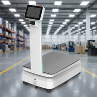 Robot de manutention intelligent, capacité de charge de 80 kg, contrôle d'application, charge automatique, navigation autonome, levage et transport