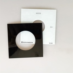 Tùy chỉnh màn hình lụa in bảng điều khiển phía trước polycarbonate Nhãn dán nhãn - Product Image 2